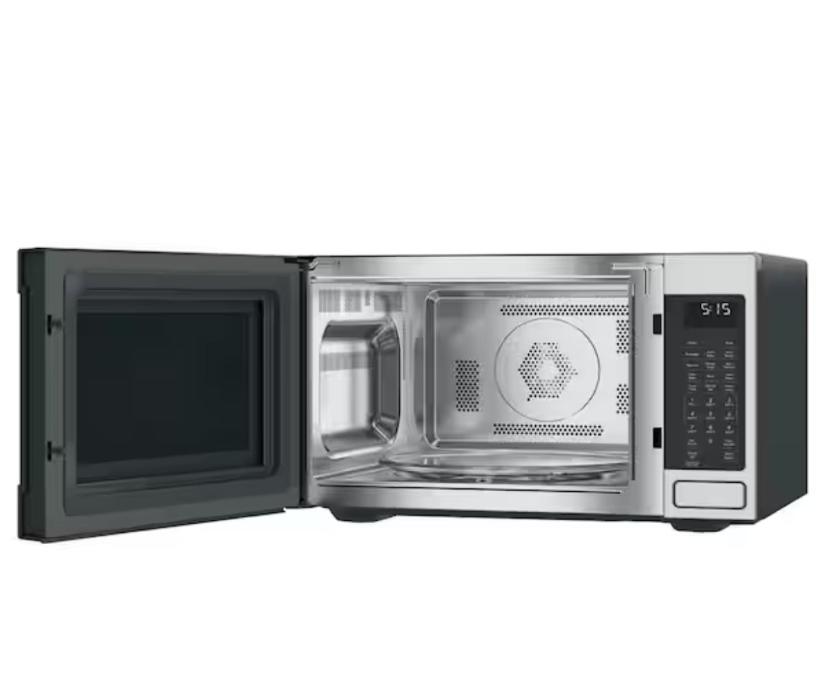 1.5 cu. ft. Smart Countertop Convection Microwave Oven in Stainless Steel with Sensor Cooking