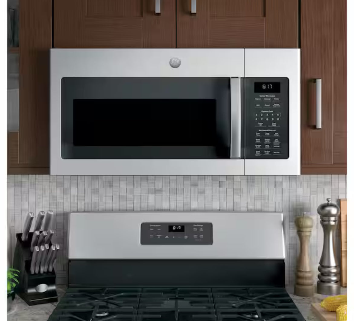 1.7 cu. ft. Over the Range Microwave with Sensor Cooking in Stainless Steel