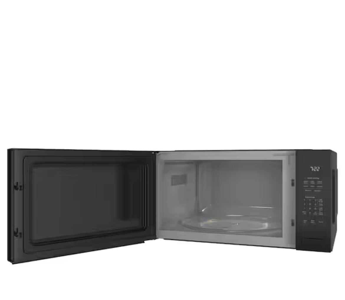 Profile 2.2 cu. ft. Built-In Microwave in Black with Sensor Cooking