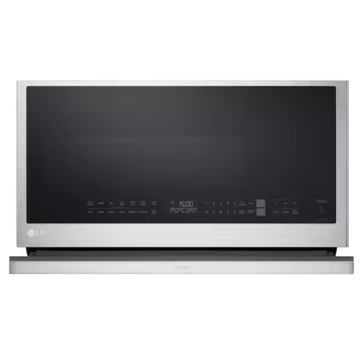 2.1 cu. ft. 30 in. Width PrintProof Stainless Steel 1,050-Watt Smart Over-the-Range Microwave Oven with ExtendaVent 2.0