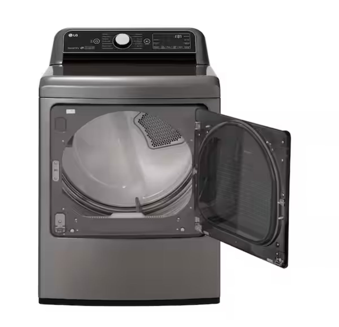 7.3 cu. ft. Smart Rear Control Gas Energy Star Dryer with Sensor Dry & Steam Technology *USED*