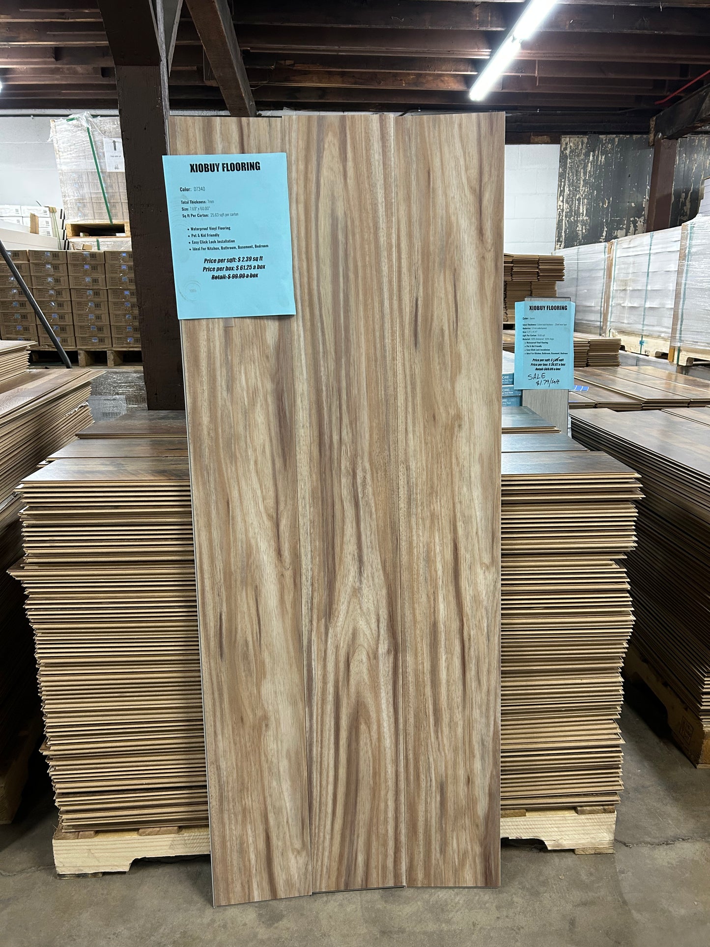 7mm w/pad Summer Plains Acacia Waterproof Rigid Vinyl Plank 7.69 in. Wide x 60 in. Long