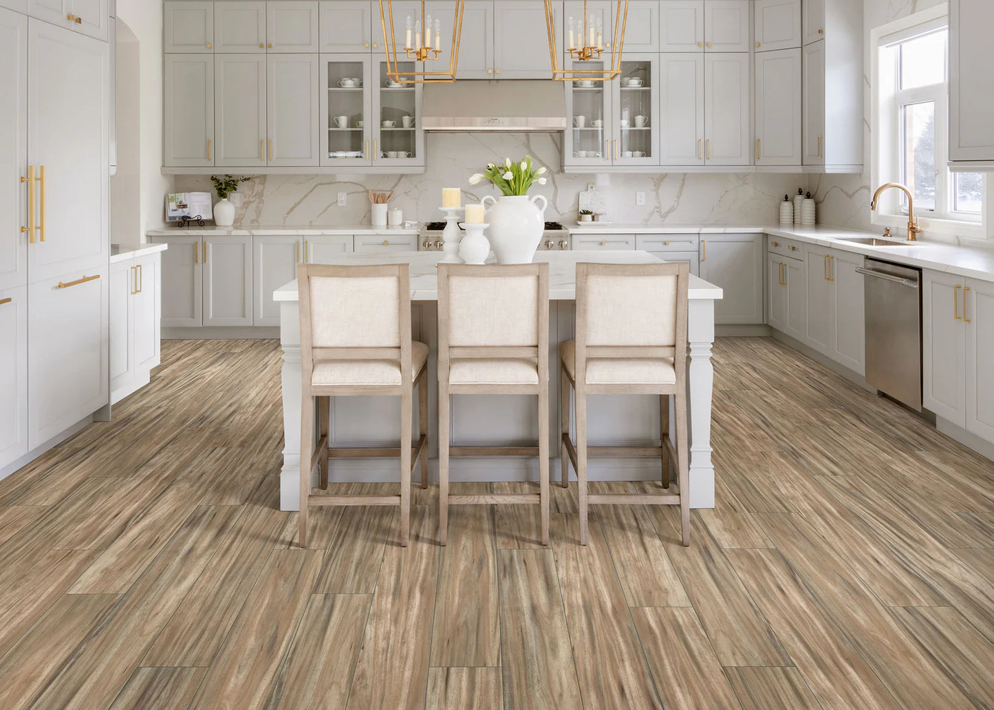 7mm w/pad Summer Plains Acacia Waterproof Rigid Vinyl Plank 7.69 in. Wide x 60 in. Long