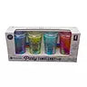 Member's Mark 4-Pack Tritan Hammered Tumblers with Lids and Straws Set