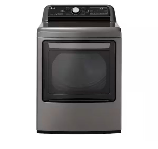 7.3 cu. ft. Smart Rear Control Gas Energy Star Dryer with Sensor Dry & Steam Technology