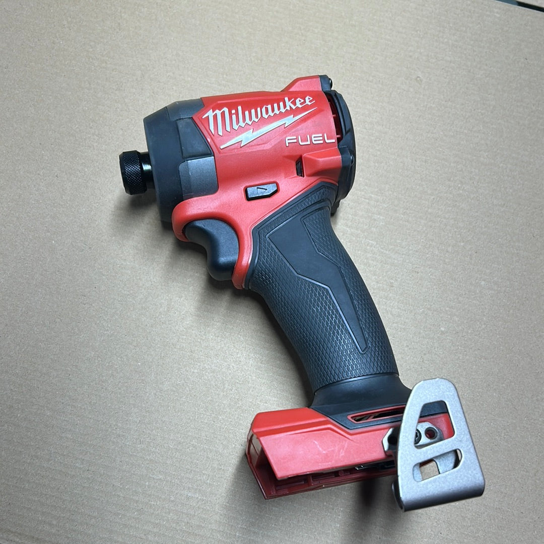 M18 FUEL 18V Lithium-Ion Brushless Cordless 1/4 in. Hex Impact Driver (Tool-Only) Slightly used like new