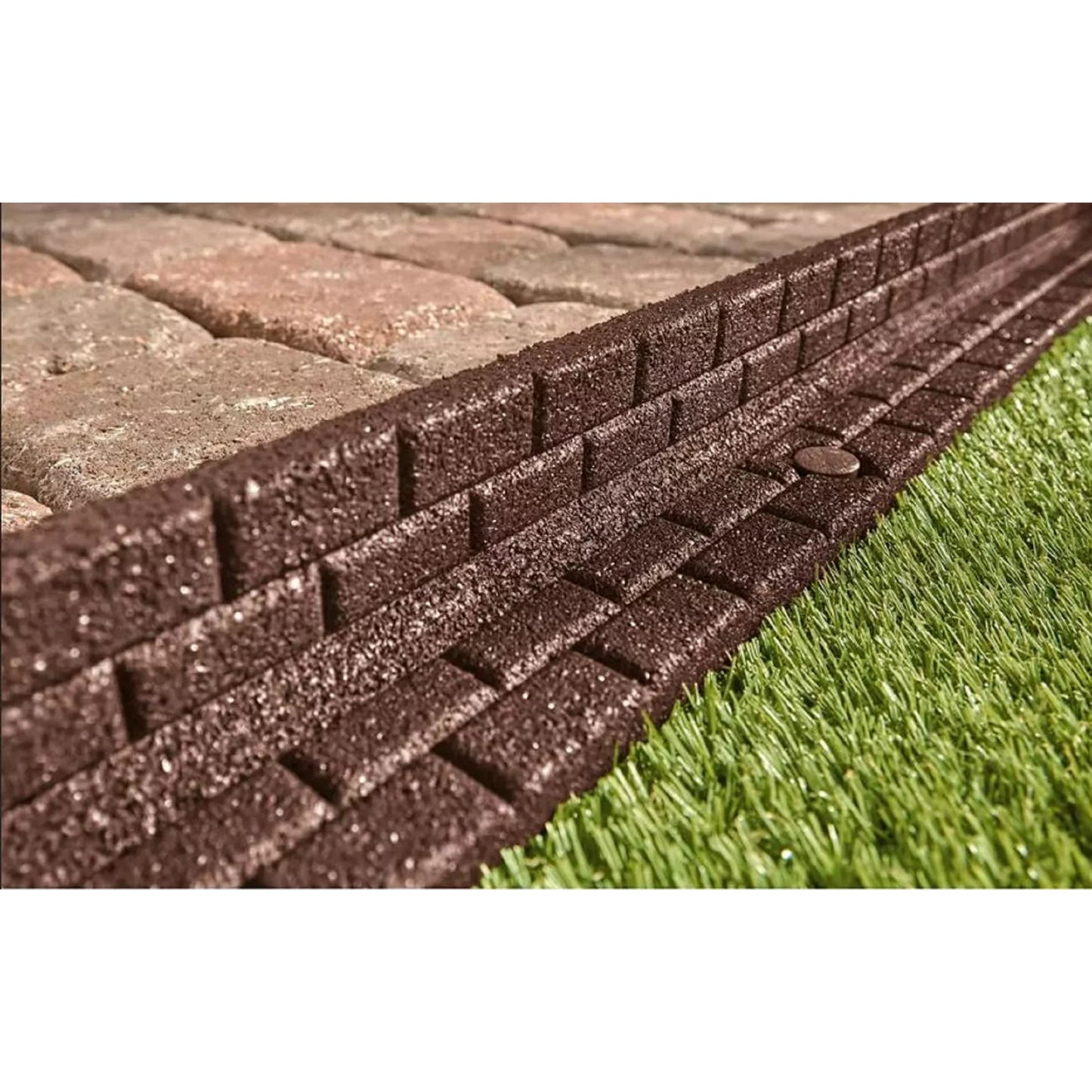 Rubberific Brickface Landscape Edging 2 pack