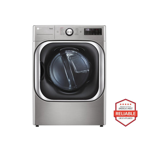 9.0 cu. ft. Mega Capacity Smart wi-fi Enabled Front Load Gas Dryer with TurboSteam