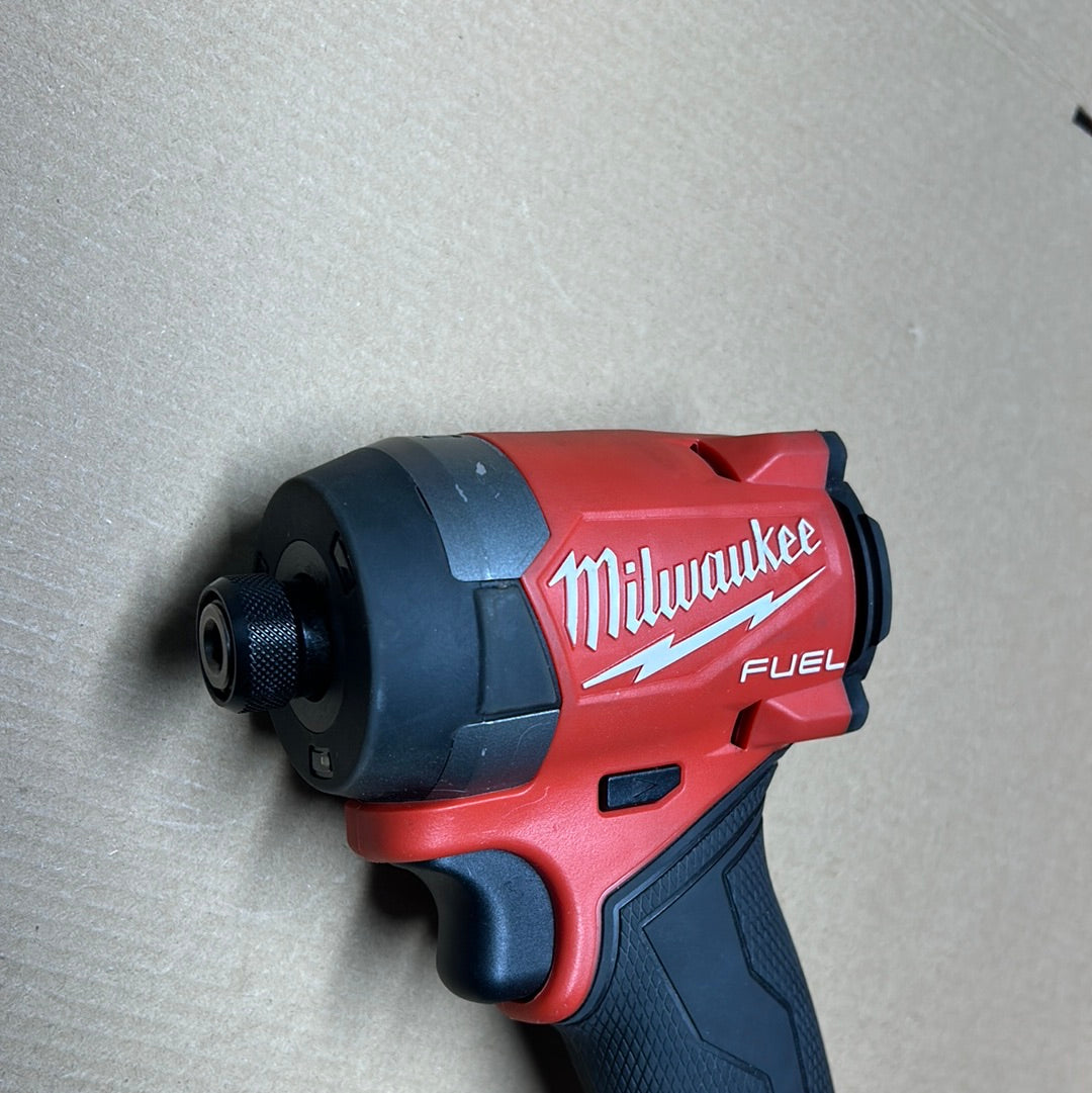 M18 FUEL 18V Lithium-Ion Brushless Cordless 1/4 in. Hex Impact Driver (Tool-Only) Slightly used like new