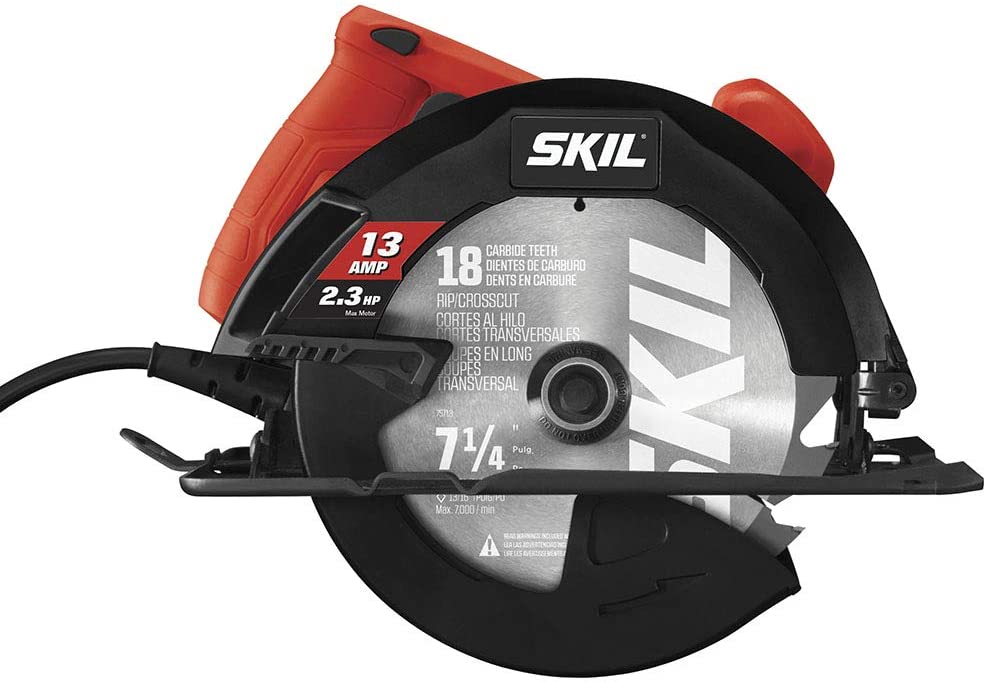 Skil 5080-01 13-Amp 7-1/4" Circular Saw, Red