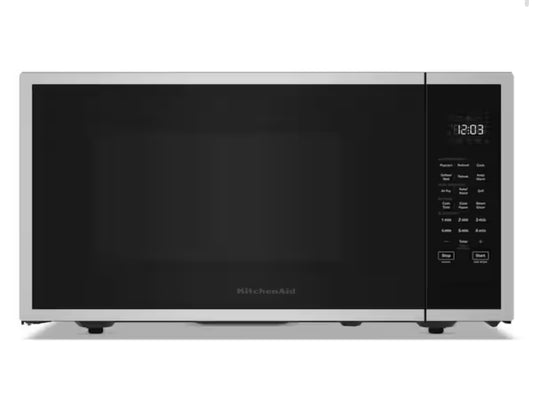 21.75 in. 1.6 cu. ft. Countertop Microwave in Stainless Steel