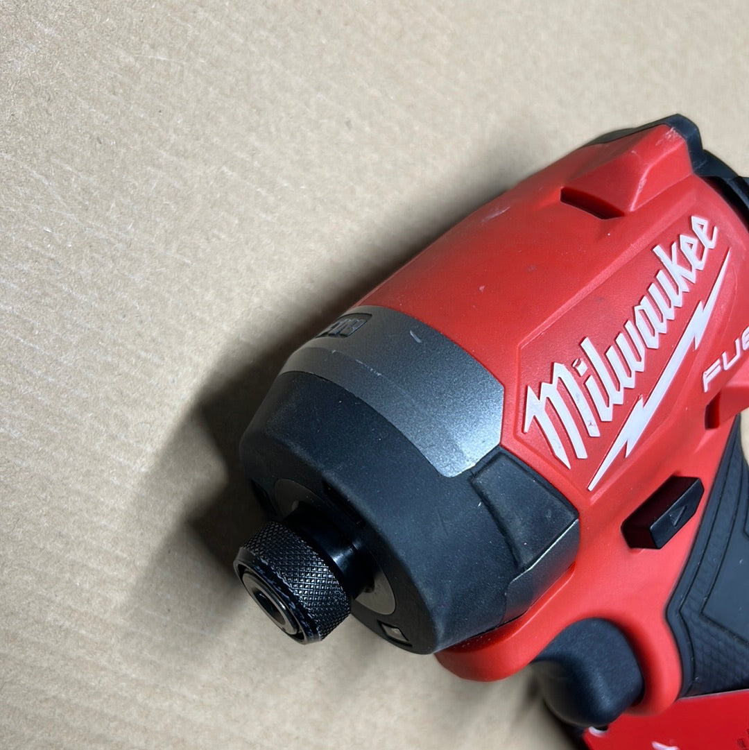 M18 FUEL ONE-KEY 18V Lithium-Ion Brushless Cordless 1/4 in. Hex Impact Driver One Key(Tool-Only) Slightly used like new