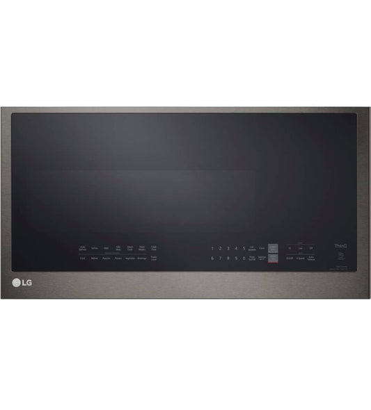 LG 2.0 Cu. Ft. Black Stainless Steel Over-the-Range Microwave