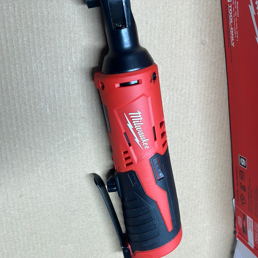 M12 12V Lithium-Ion Cordless 3/8 in. Ratchet (Tool-Only) [NEW]