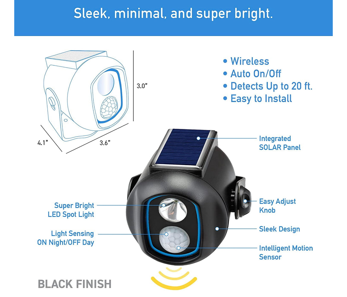 Solar Sentry Spot Light (3 Pack)