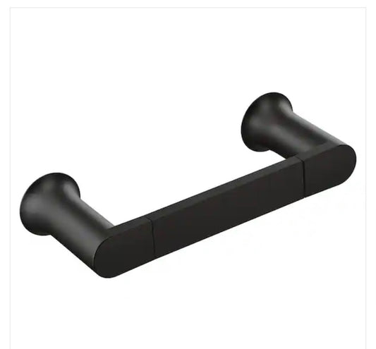 Genta LX 6.88 in. Hand Towel Bar in Matte Black