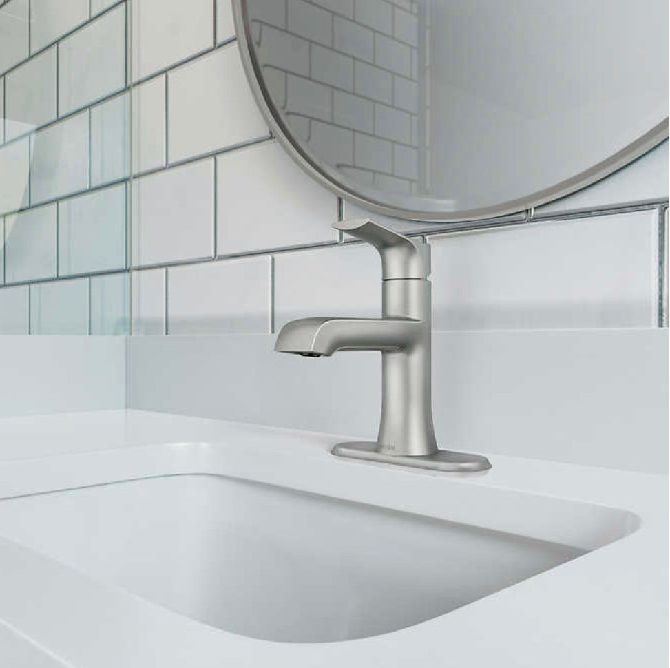 Moen Liso Single Hole Bathroom Faucet