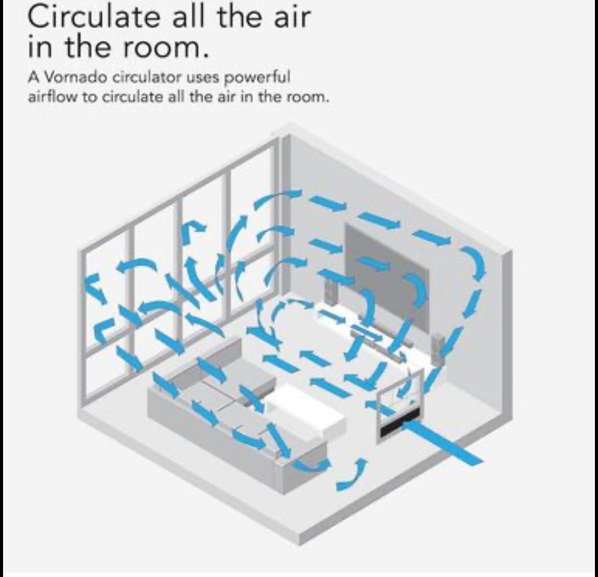 Vornado TRANSOM Window Fan with 4 Speeds, Remote Control, Reversible Exhaust Mode, Weather Resistant