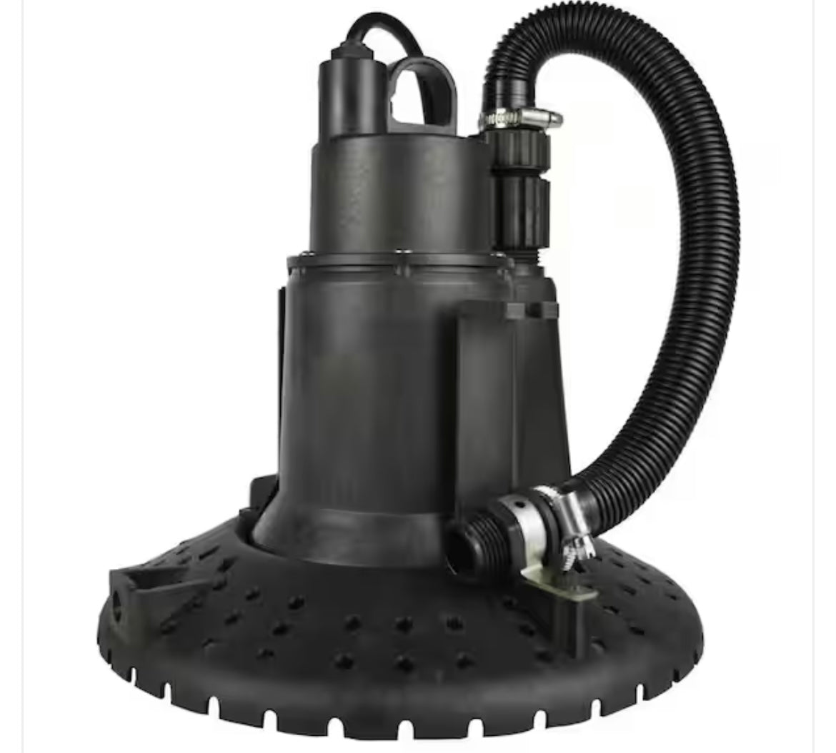 Everbilt 1/4 hp Submersible Pool Cover Pump