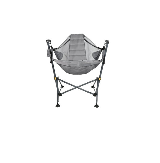 Ozark Trail Reclining Mesh Hammock Chair, Gray, made with Polyester