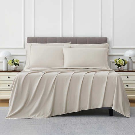 Kirkland Signature 680 Thread Count Sheet Set King Beige