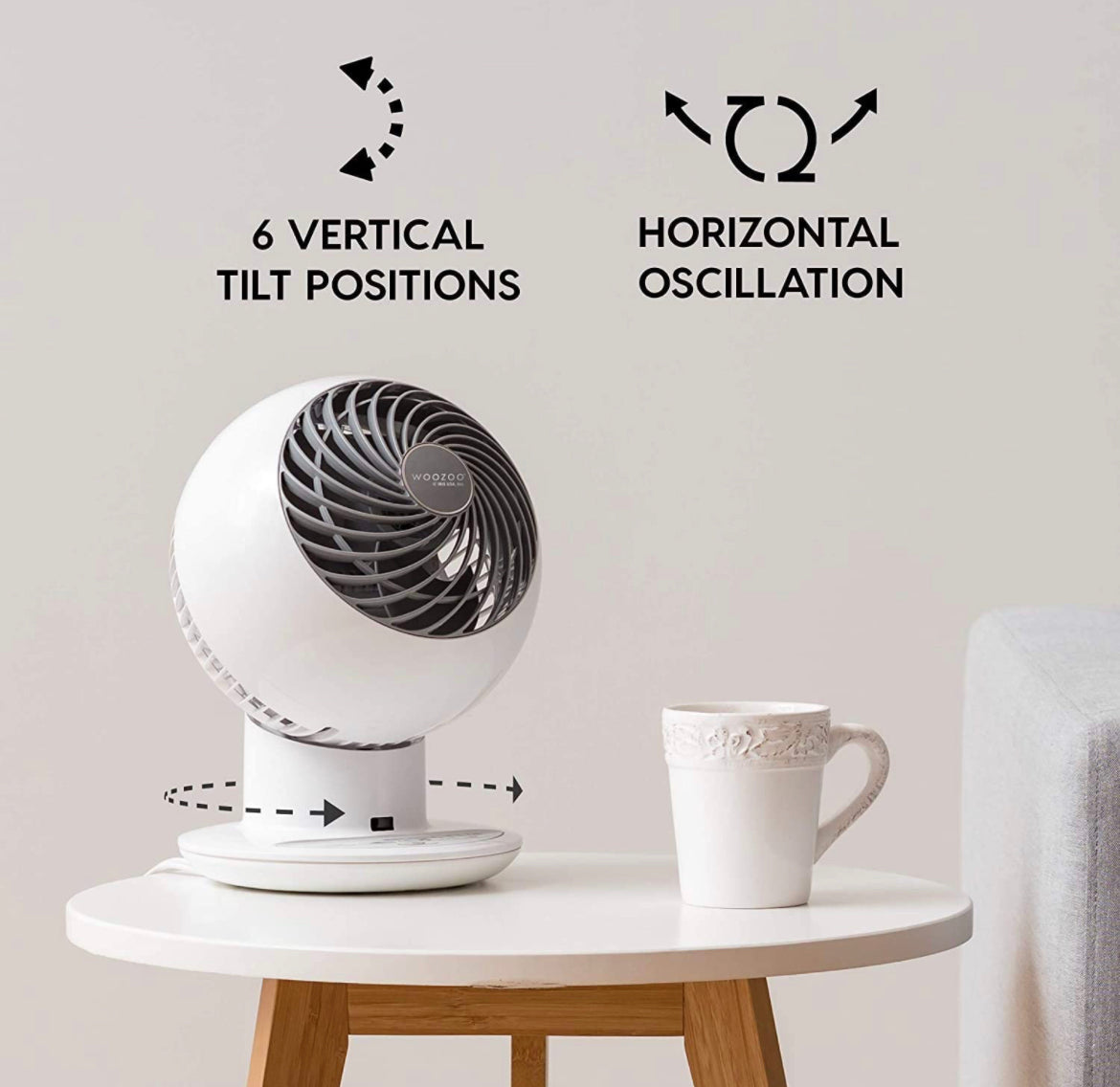 Woozoo 5-speed Globe Fan