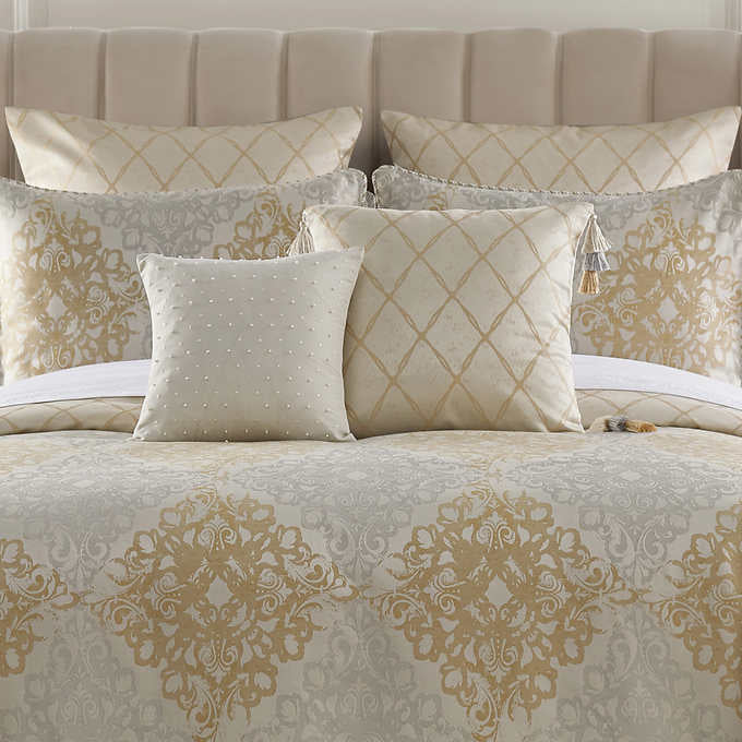 Waterford 8-Piece Comforter Set Flynn Gold, King