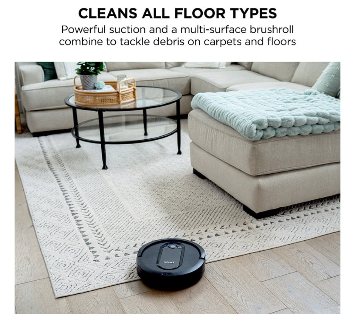 Shark EZ Robot Vacuum with Row-by-Row Cleaning