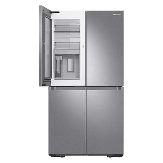 Samsung 23 cu. ft. Counter Depth 4-Door French Door Refrigerator with Beverage Center