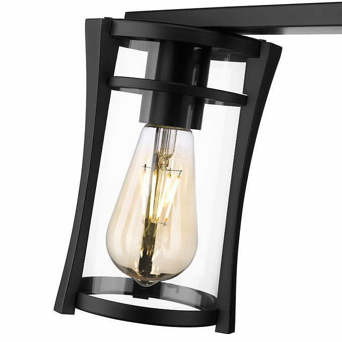 Ove Decors Joakim 3 Lighting Vanity Black