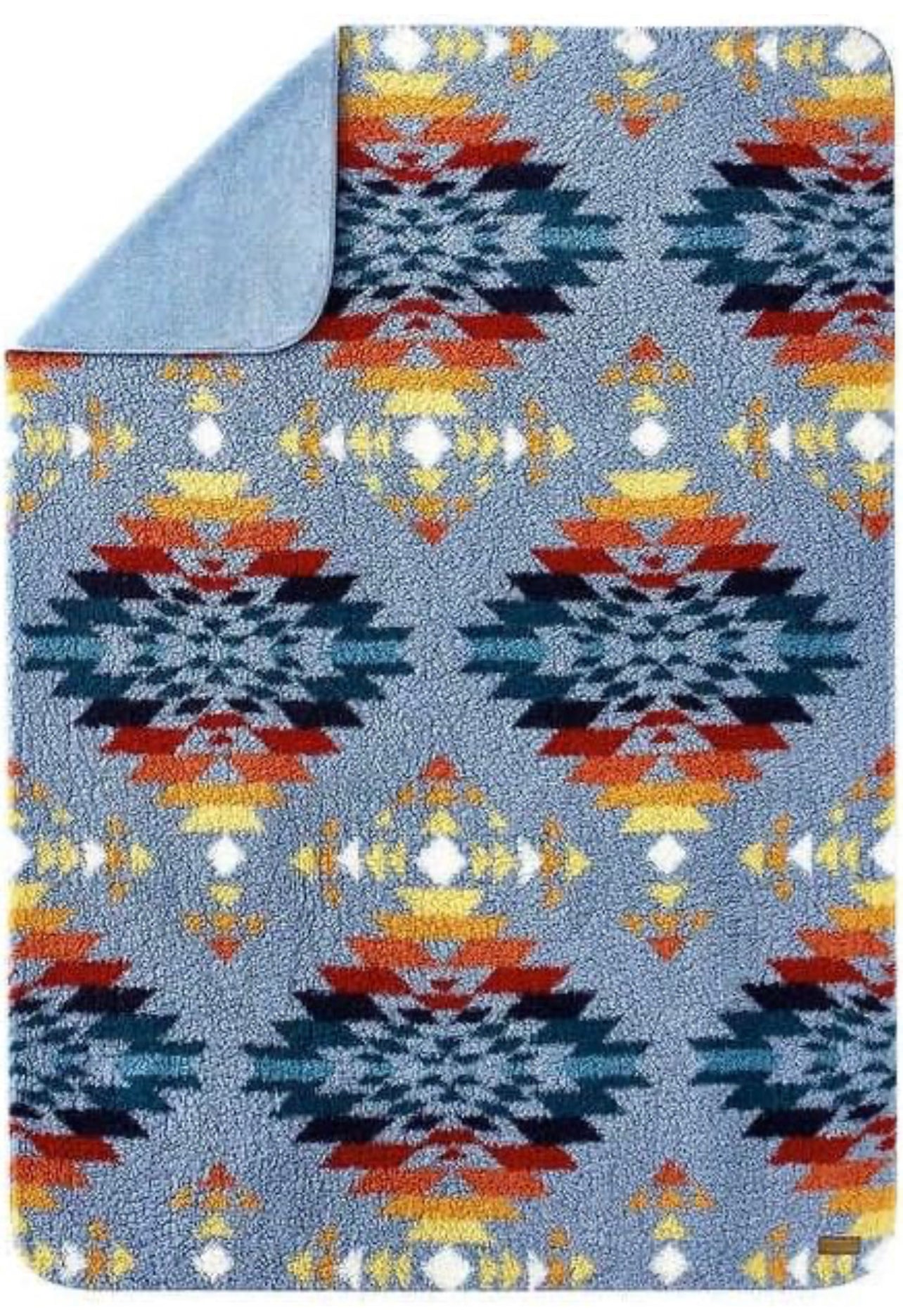 Pendleton Sherpa Fleece Throw (Peak Canyon), 50 x 70''