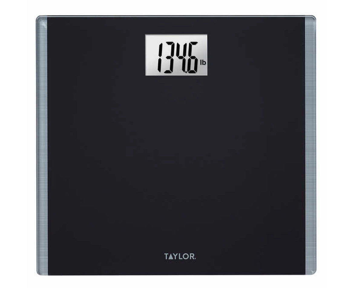 Taylor Glass Digital Bath Scale