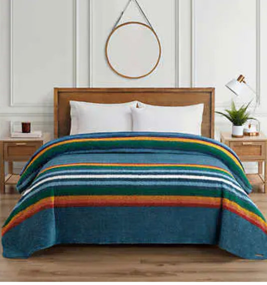 Pendleton Sherpa Fleece Blanket KING