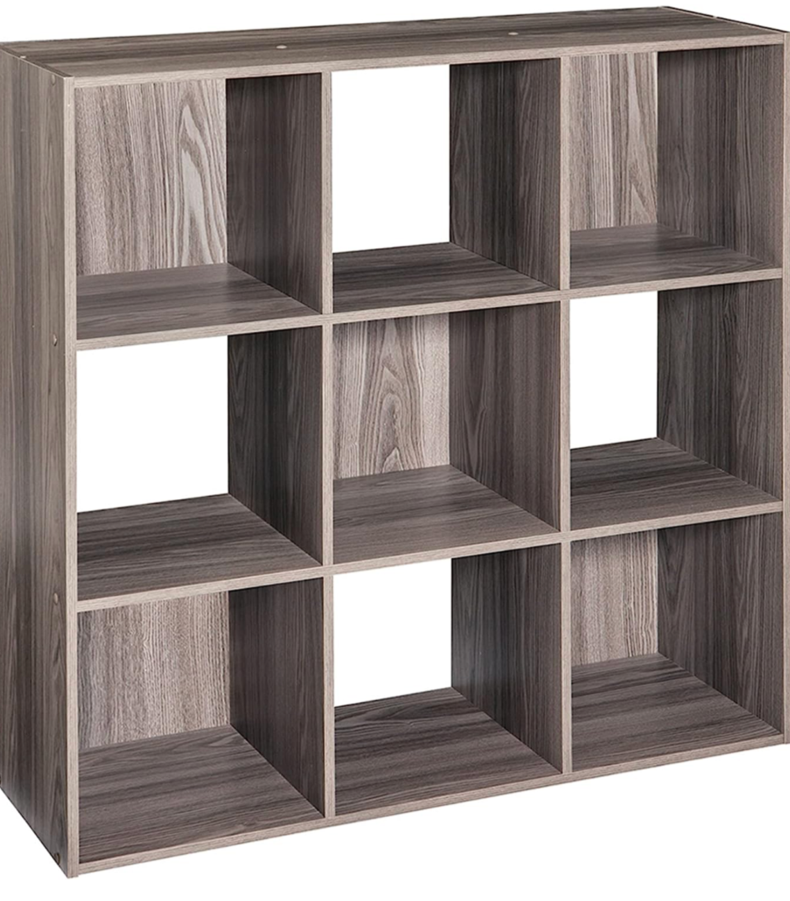 ClosetMaid 4167 Cubeicals Organizer, 9-Cube, Natural Gray