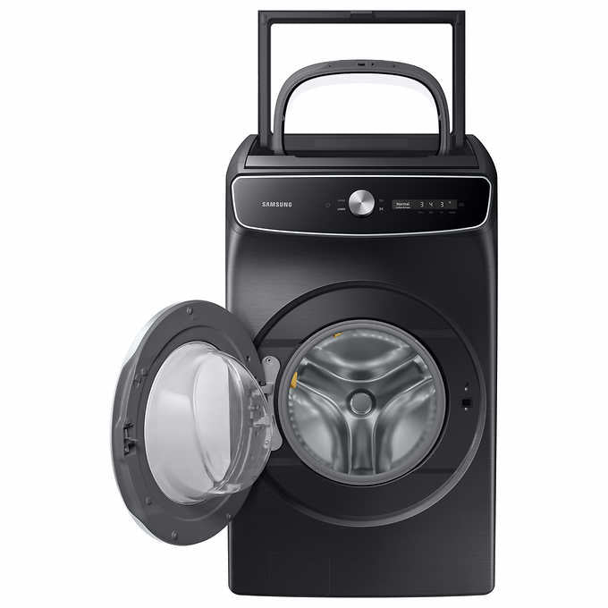 Samsung 6.0 cu. ft. FlexWash Washer and 7.5 cu. ft. GAS FlexDry Dryer with Multi-Steam Technology Laundry Package