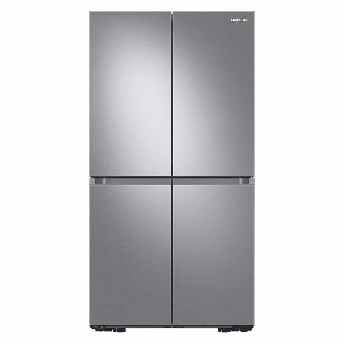 Samsung 23 cu. ft. Counter Depth 4-Door French Door Refrigerator with Beverage Center