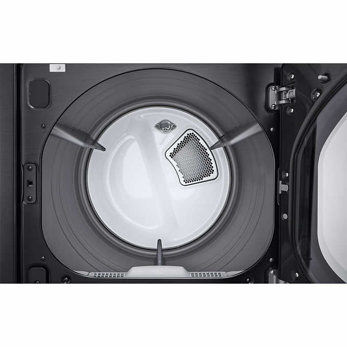 LG 5.5 cu. ft. Mega Capacity Top Load Washer with TurboWash3D Technology and 7.3 cu. ft. Ultra Large Capacity ELECTRIC Dryer with EasyLoad Door