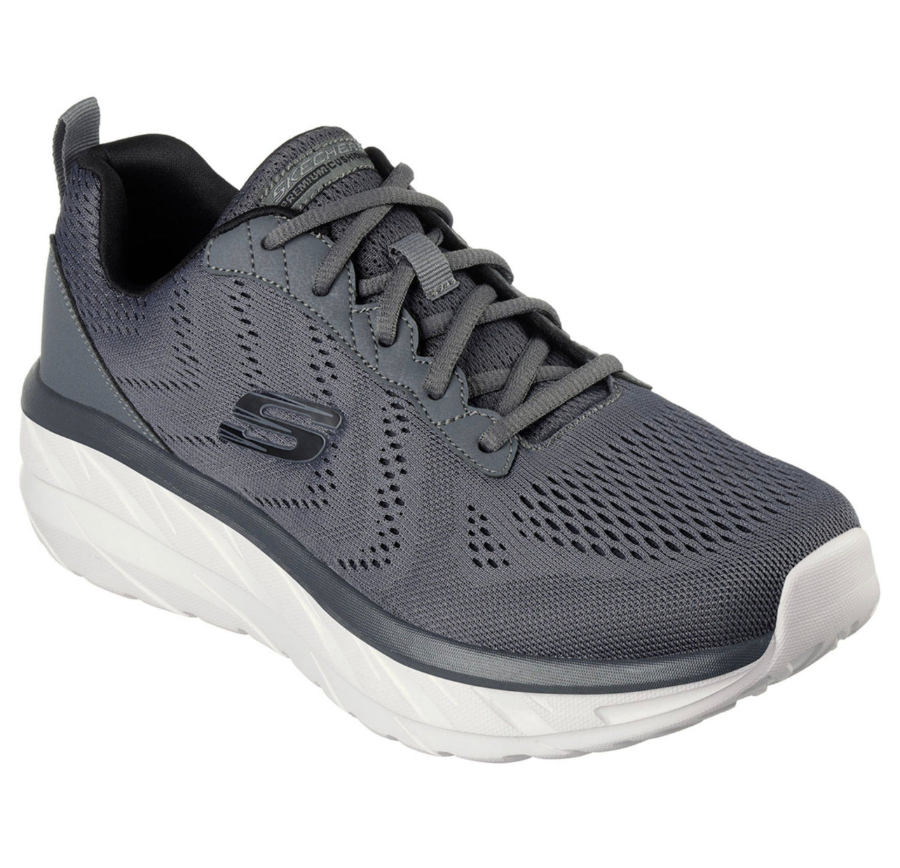 Skechers Men's D'Lux Ultra Premium Cushion Sneaker