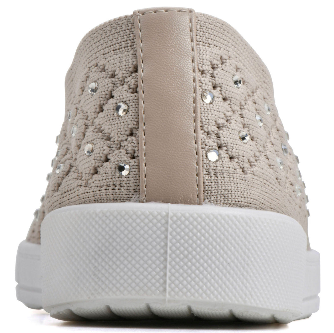 White Mountain Ladies Bling Sneaker