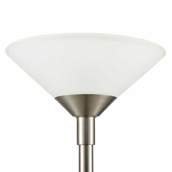 Torchiere Floor Lamp with Reading Light