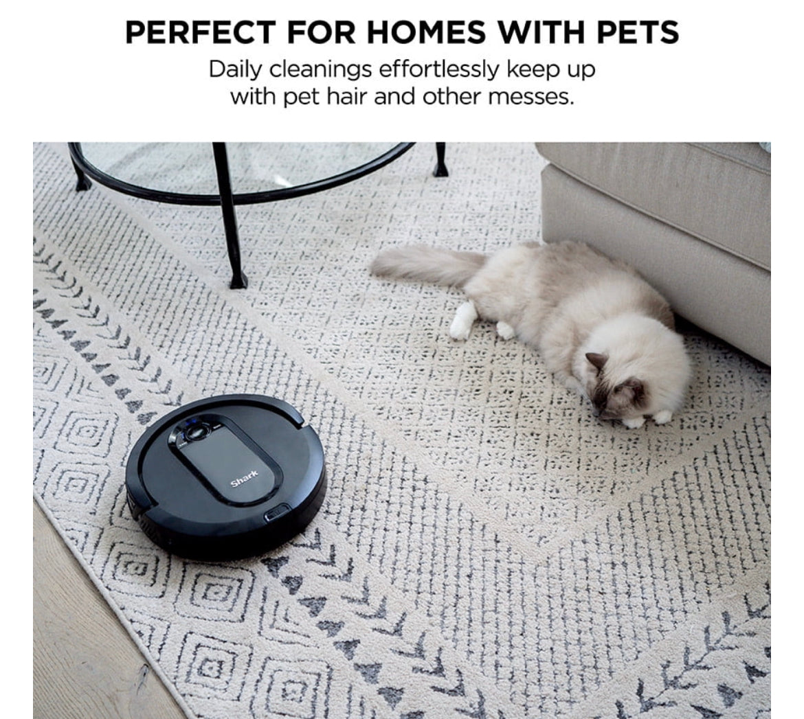 Shark EZ Robot Vacuum with Row-by-Row Cleaning