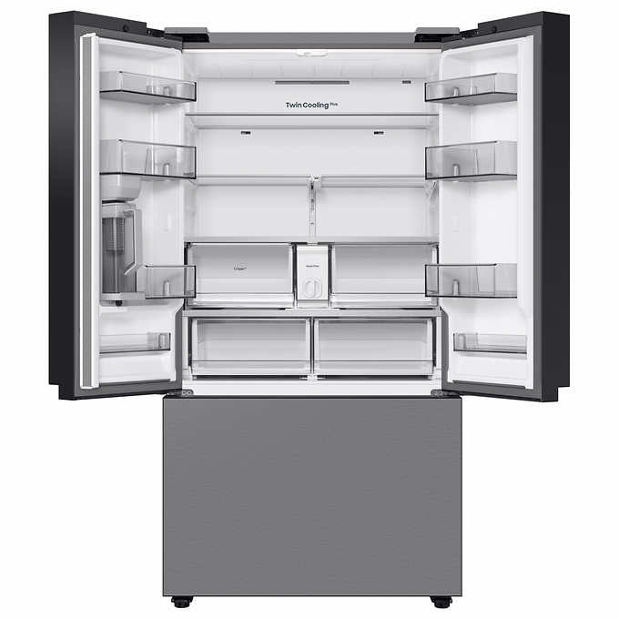 Samsung 24 cu. ft. Bespoke Counter Depth 3-Door French Door Refrigerator with AutoFill Water Pitcher