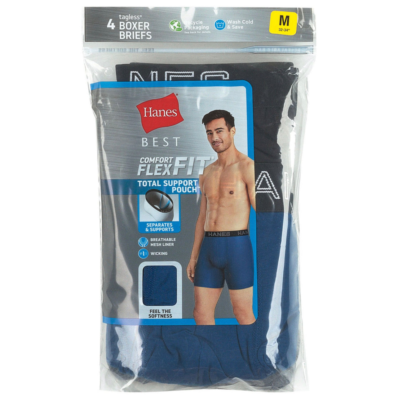 Hanes Best Total Support Pouch Boxer Brief