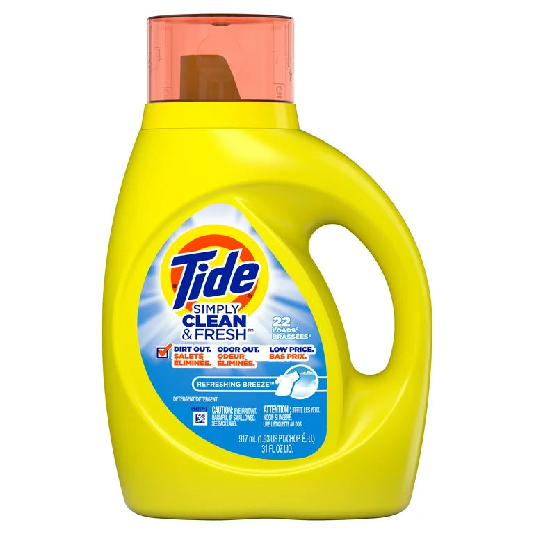 Tide Simply Refreshing Breeze Liquid Laundry Detergent - Clean & Fresh