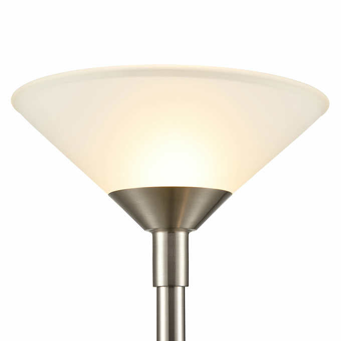 Torchiere Floor Lamp with Reading Light