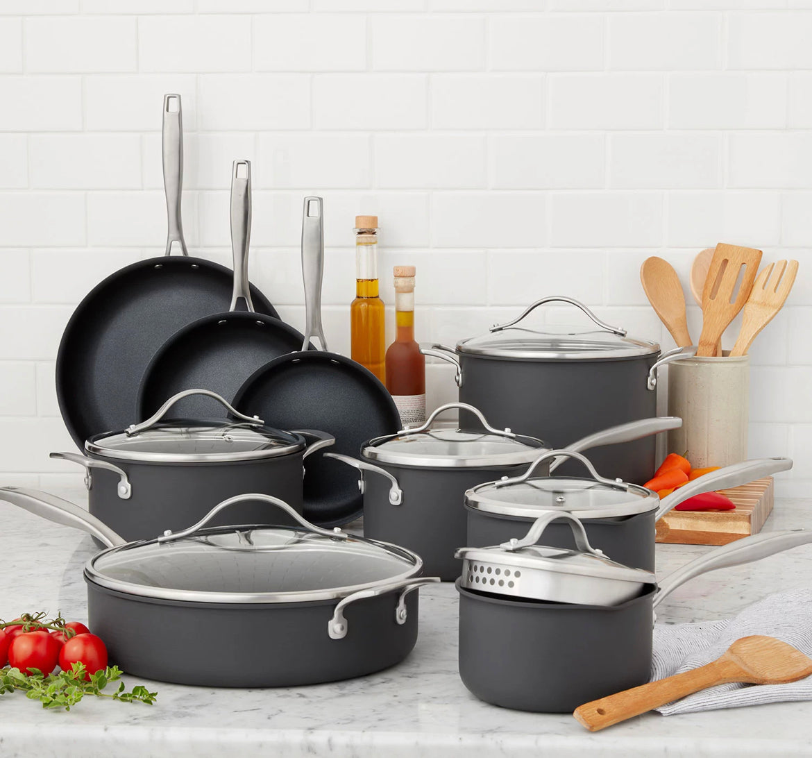 Member's Mark 15-Piece Hard Anodized Aluminum Cookware Set