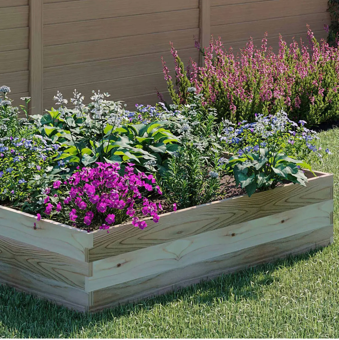 CedarCraft Cedar Raised Garden Bed