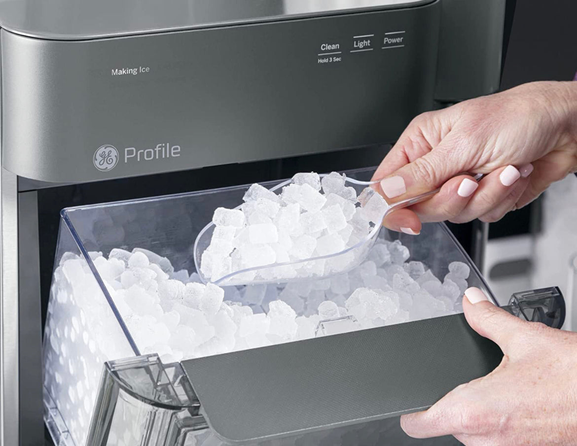 GE Profile Opal | Countertop Nugget Ice Maker w/ 1 gal sidetank