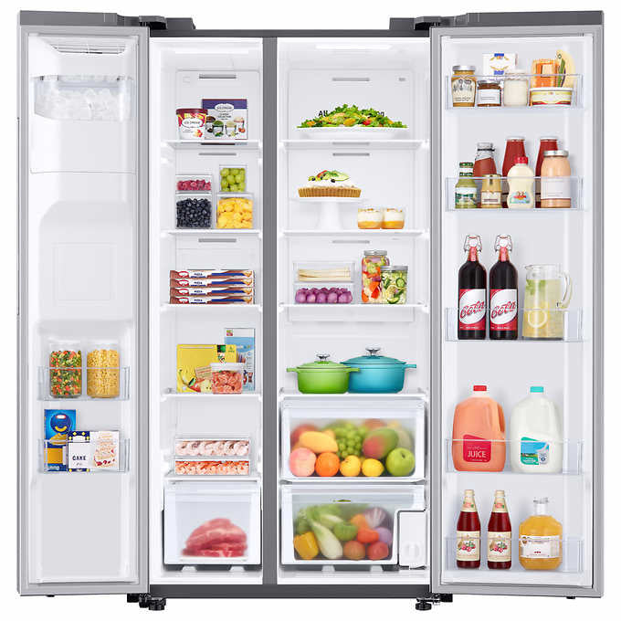 Samsung 27.4 cu. ft. Large Capacity Side by Side Refrigerator