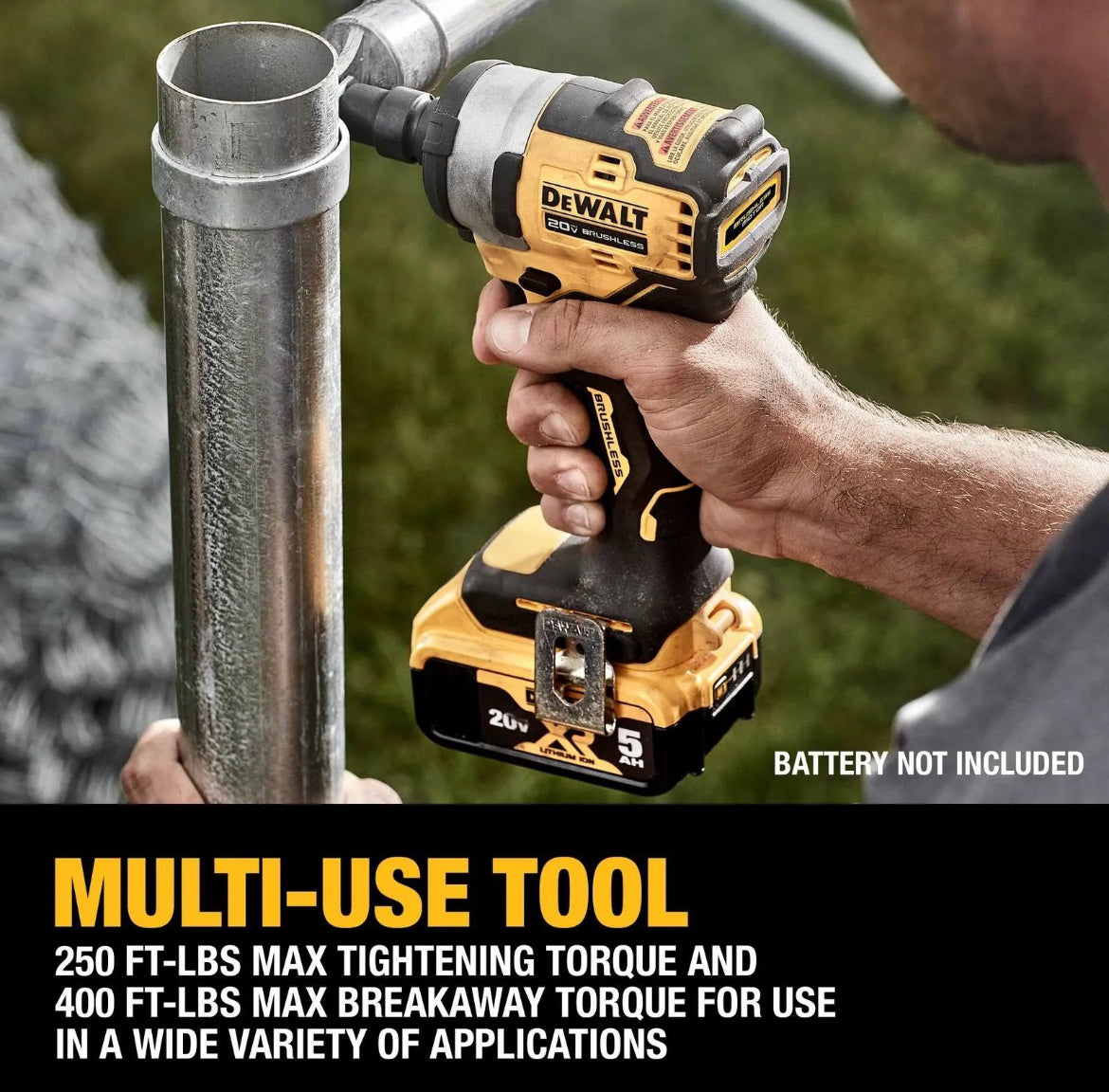 DEWALT, 20V MAX 1/2in. Compact Impact Wrench (Tool Only)